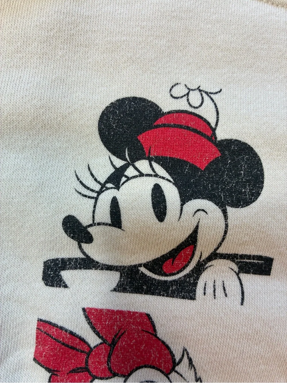Gap 2T Disney Mickey & Friends Off White Sweatshirt